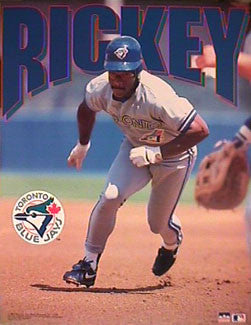Rickey Henderson "Rickey" Toronto Blue Jays 16"x20" Poster - Starline 1993
