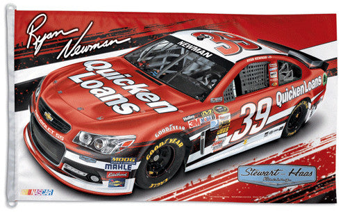 Ryan Newman NASCAR #39 Chevrolet SS Huge 3' x 5' Banner Flag - Wincraft 2013