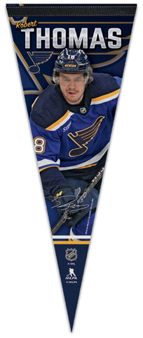 Robert Thomas Signature Series St. Louis Blues Premium Felt Collector's Pennant - Wincraft 2023