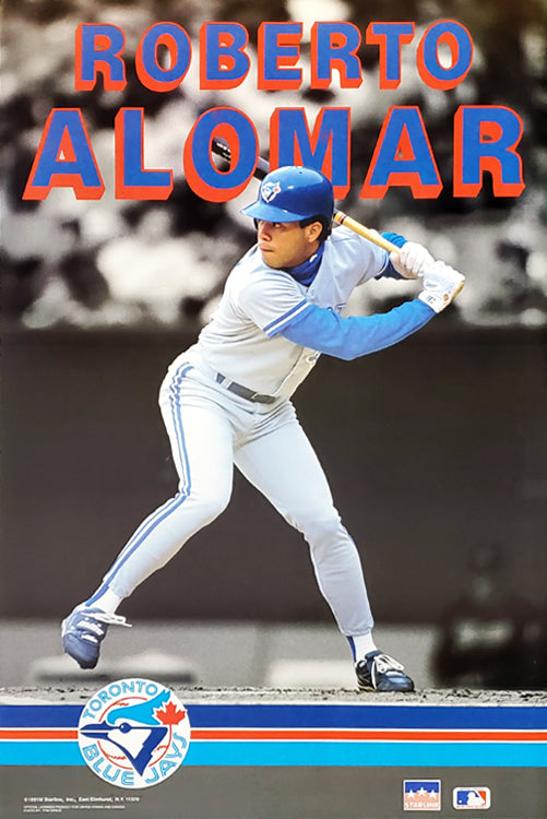 Roberto Alomar Action 1991 Toronto Blue Jays Poster - Starline Inc. –  Sports Poster Warehouse