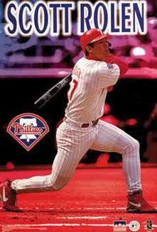 Scott Rolen "Action" Philadelphia Phillies Poster- Starline 1999