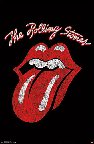 The Rolling Stones "Tonge and Lips" Official Band Logo Poster - Trends International