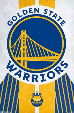 Golden State Warriors NBA Basketball Official Team Logo Poster - Trends International