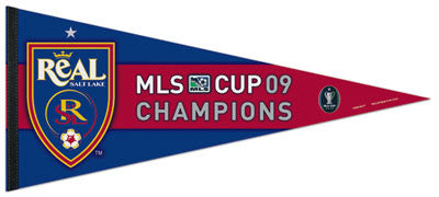 Real Salt Lake MLS Champs 2009 Commemorative XL Pennant - Wincraft