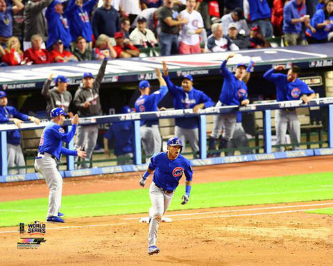 Addison Russell 2016 World Series Gm6 Grand Slam Chicago Cubs Premium Poster Print - Photofile 16x20