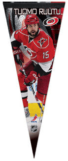 Tuomo Ruutu "Hurricane" Premium Felt Pennant L.E. /2,009