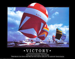 Sailing "Victory" Motivational Poster - Angel Gifts Inc.