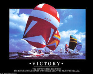 Sailing "Victory" Motivational Poster - Angel Gifts Inc.