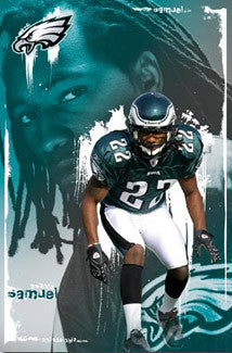 Asante Samuel "Breakout" Philadelphia Eagles Poster - Costacos 2008
