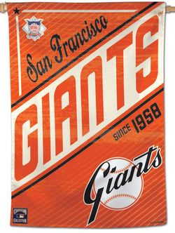 San Francisco Giants "Since 1958" Cooperstown Collection Premium 28x40 Wall Banner - Wincraft Inc.