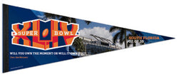 Super Bowl XLIV (2010) "Own the Moment" Event Premium Pennant