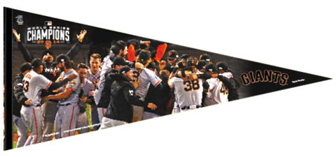 San Francisco Giants "Heroes" 2014 World Series EXTRA-LARGE Felt Pennant - Wincraft