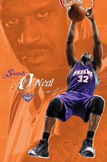 Shaquille O'Neal "SunSlam" Phoenix Suns Poster - Costacos 2008