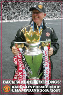 Sir Alex Ferguson "Celebration '07" - GB Posters Inc.