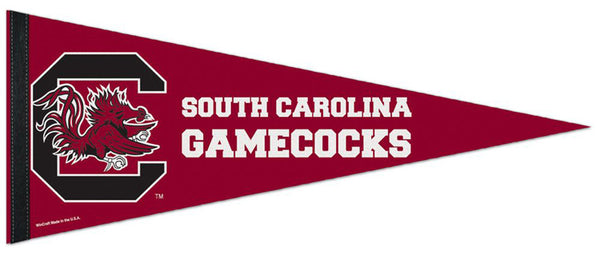 South Carolina Gamecocks Official NCAA Premium Felt Team Collector's Pennant - Wincraft Inc.