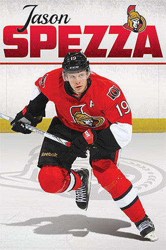Jason Spezza "Superstar" Ottawa Senators NHL Action Poster - Costacos 2013