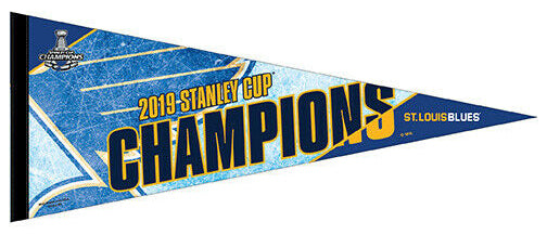 St. Louis Blues 2019 NHL Stanley Cup Champions Premium Felt Pennant - Wincraft Inc.