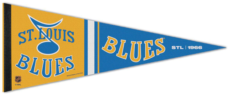 St. Louis Blues STL 1966 NHL Reverse-Retro 2022-23 Premium Felt  Collector's Pennant - Wincraft