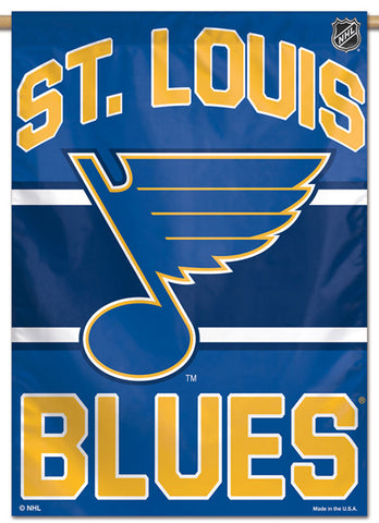 St. Louis Blues Official NHL Hockey Team Premium 28x40 Wall Banner - Wincraft Inc.