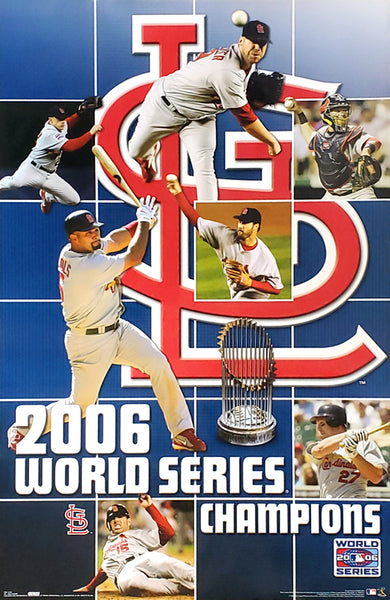 St. Louis Cardinals 2006 World Series Champs Commemorative Poster - Costacos Sports