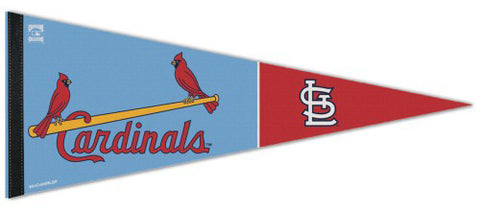 St. Louis Cardinals "Powder Blue" Premium MLB Cooperstown Collection Felt Pennant - Wincraft