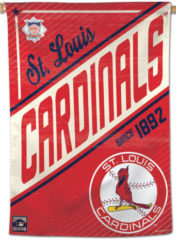 St. Louis Cardinals "Since 1892" Cooperstown Collection Premium 28x40 Wall Banner - Wincraft Inc.