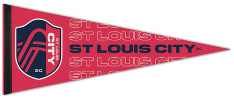 St. Louis City SC Official MLS Soccer Team Premium Felt Pennant - Wincraft Inc.