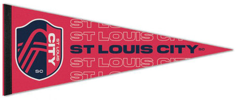 St. Louis City SC Official MLS Soccer Team Premium Felt Pennant - Wincraft Inc.