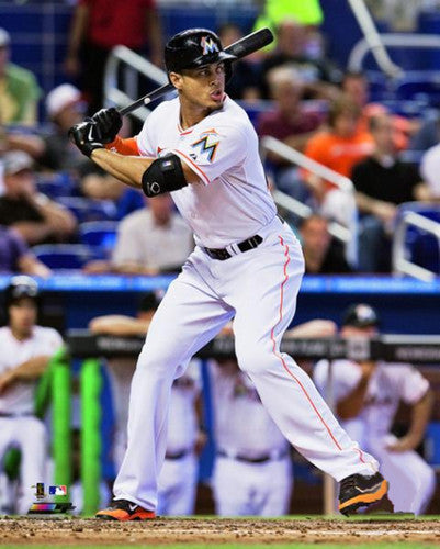 Giancarlo Stanton "Intensity" Miami Marlins Baseball Premium Poster - Photofile 16x20