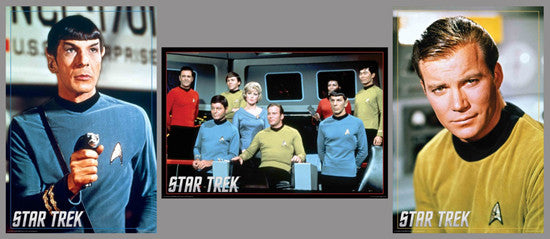 COMBO: Star Trek (Original Series) 3-Poster Set - Aquarius Images