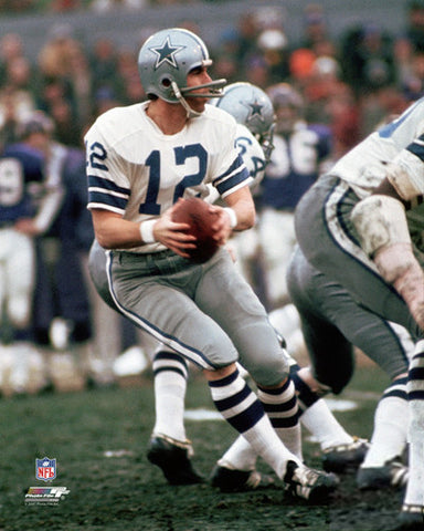 Roger Staubach "Drop Back Classic" (1973) Dallas Cowboys Premium Poster - Photofile