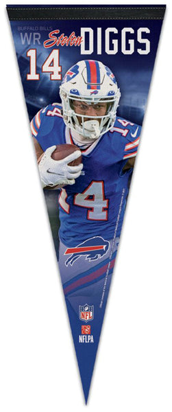 Stefon Diggs Buffalo Bills NFL Action Series Premium Felt Collector's Pennant - Wincraft Inc.