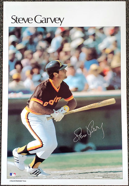 Steve Garvey "Superstar" San Diego Padres Vintage Original Poster - Sports Illustrated by Marketcom 1984