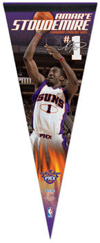 Amar'e Stoudemire "Signature" Premium Felt Pennant (LE /2010)