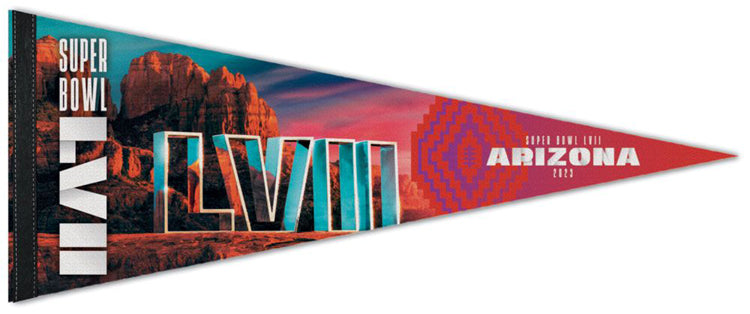 Super Bowl LVII (Arizona 2023) Official Premium Felt Commemorative