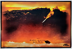 Taylor Knox at Todos Santos 52.5' Wave Classic Surfing Poster - No Fear 1998