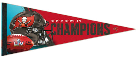 Tampa Bay Buccaneers Super Bowl LV (2021) Champions Premium Felt Collector's Pennant - Wincraft Inc.