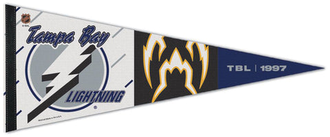 Tampa Bay Lightning "TBL 1997" NHL Reverse-Retro 2022-23 Premium Felt Collector's Pennant - LAST ONE