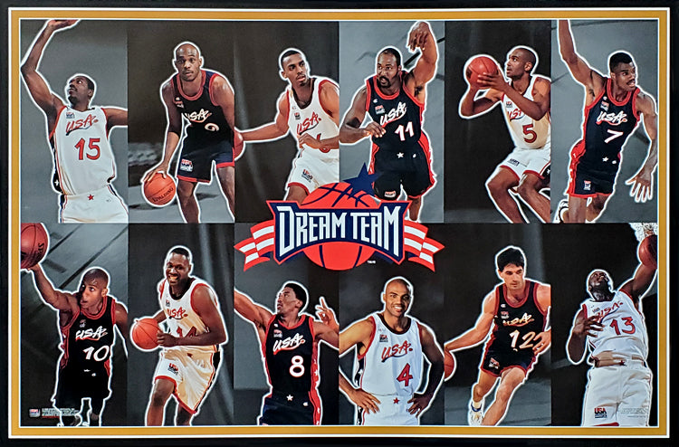 Rare Nike Vintage Team USA Olympics Dream Team Michael Jordan