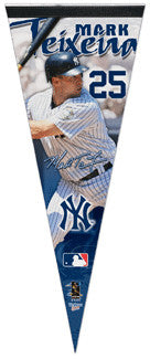 Mark Teixeira Premium Felt Collector's Pennant LE/2,009 - Wincraft