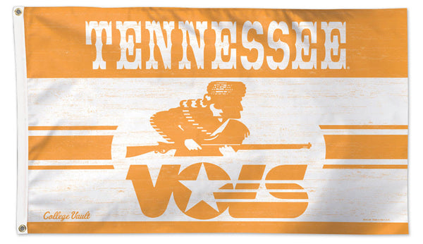University of Tennessee Vols "Patrolman" Retro 1980s-Style College Vault Collection NCAA Deluxe-Edition 3'x5' Flag