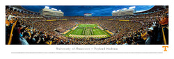 Tennessee Volunteers Football "Power T" Panoramic Poster Print - Blakeway 2012