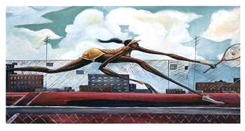 Tennis Art "Got It" by Frank Morrison Premium Poster Print