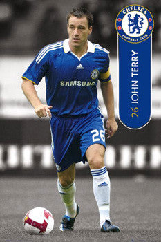 John Terry "The Captain" Chelsea FC EPL Action Poster - GB Eye 2008