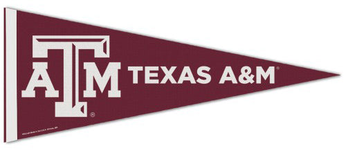 Texas A&M Aggies NCAA Athletics Premium Felt Collector's Pennant - Wincraft Inc.