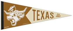 Texas Longhorns NCAA College Vault 1966-76-Style Premium Felt Collector's Pennant - Wincraft Inc.