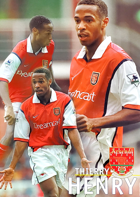 Poster Print of Thierry Henry (Arsenal). Chelsea 1: 0 Arsenal