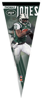 Thomas Jones "Action" Premium Felt Collector's Pennant (L.E. /2,008)