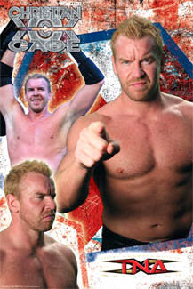 Christian Cage TNA Wrestling Superstar Action Poster - Aquarius 2007