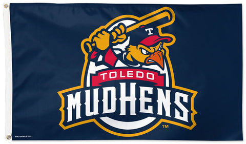 Toledo Mud Hens Baseball Official Deluxe-Edition 3'x5' Flag - Wincraft